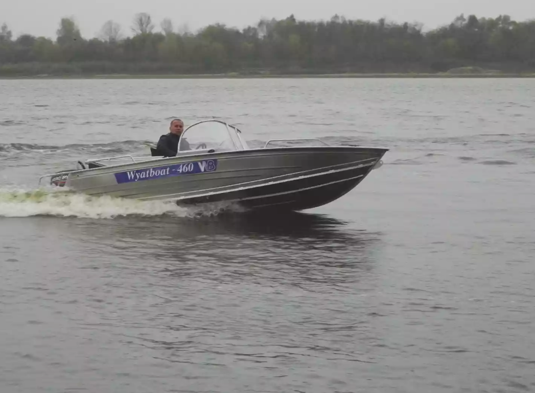 Алюминиевый катер Wyatboat-460 DCM в Прокопьевске