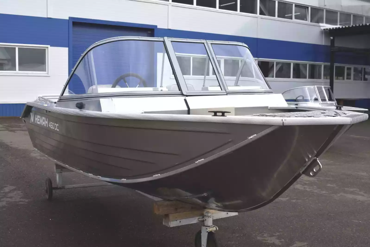 Алюминиевый катер Неман-450 DC NEW без покраски в Прокопьевске