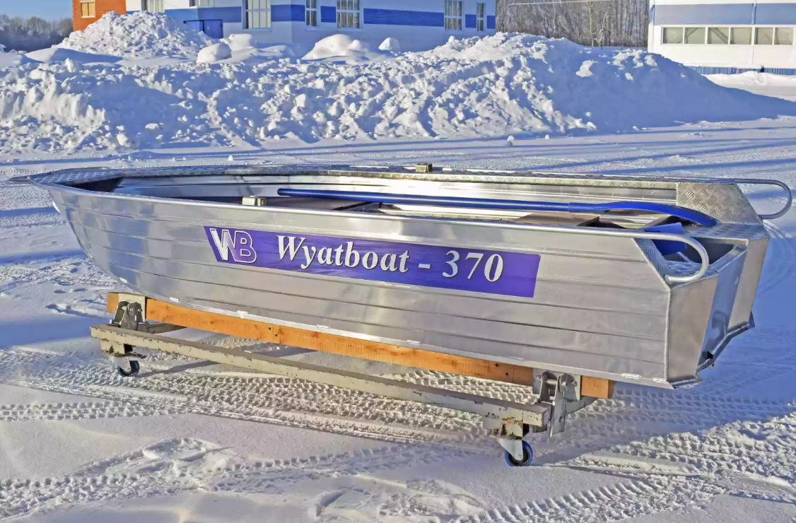 Алюминиевая лодка Wyatboat-370 Р FISH в Прокопьевске