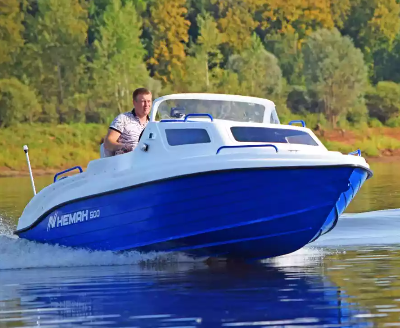 Комбинированный катер Neman-500 с каютой в Прокопьевске