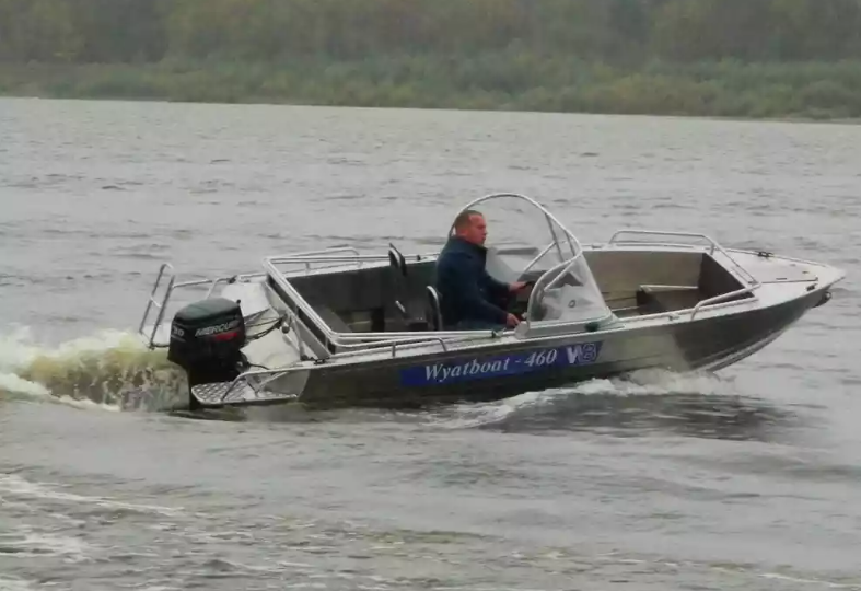 Алюминиевый катер Wyatboat-460 DCM в Прокопьевске
