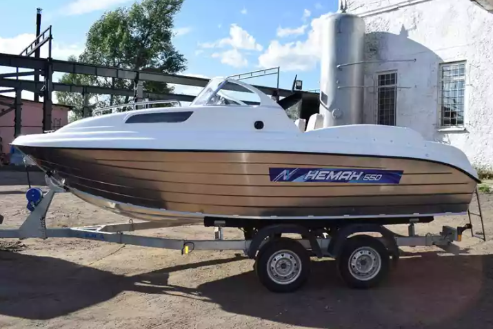 Комбинированный катер Neman-550 с каютой в Прокопьевске