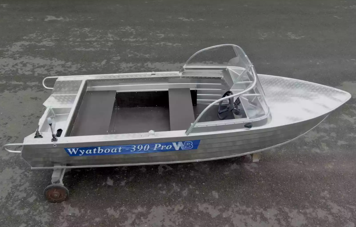 Алюминиевый катер Wyatboat-390 Pro в Прокопьевске