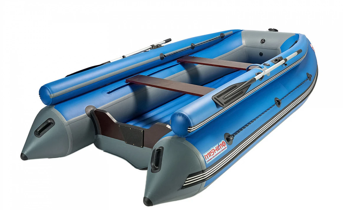 КОМПЛЕКТ ЛОДКА MISHIMO FAMILY LITE 390 + МОТОР 9,9 (15) Л.С. в Прокопьевске