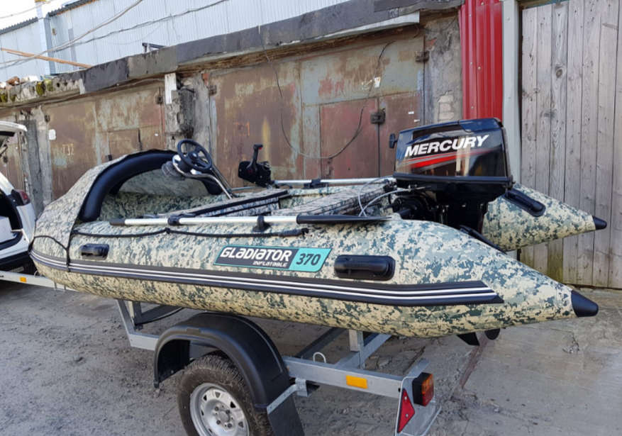 НАДУВНАЯ ЛОДКА GLADIATOR C370AL в Прокопьевске
