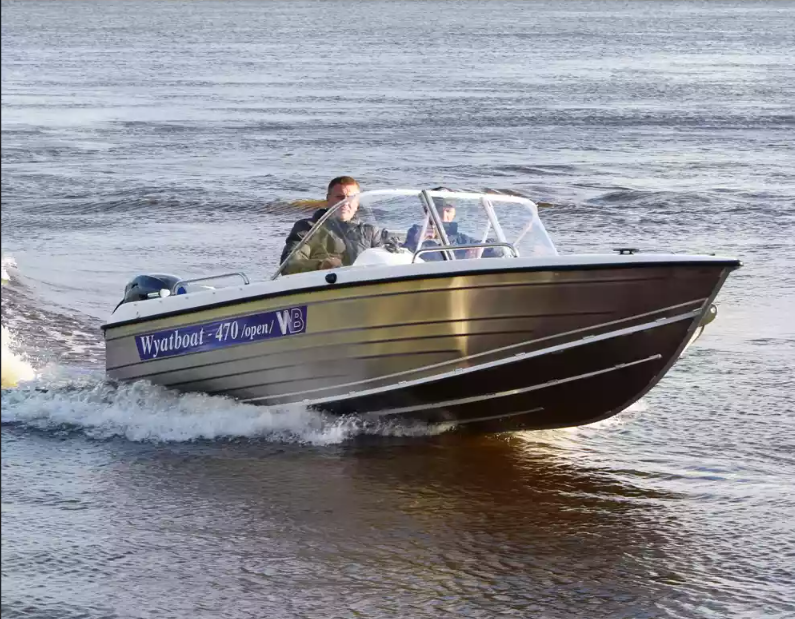 Комбинированный катер Wyatboat-470 Open в Прокопьевске
