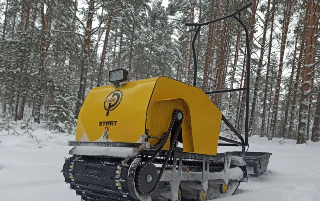 Мотобуксировщик РЫБАК СТАРТ Lifan 15 л.с. (металлический капот) в Прокопьевске