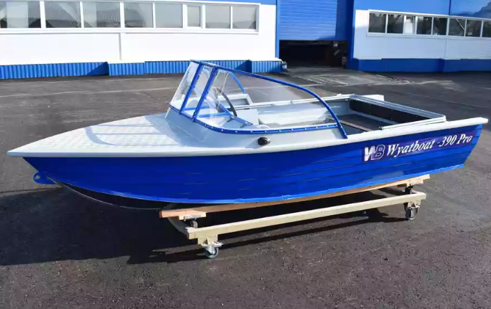 Алюминиевый катер Wyatboat-390 Pro в Прокопьевске