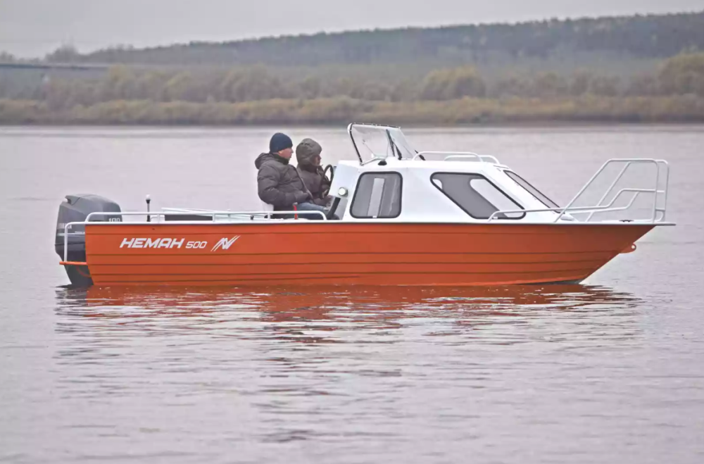 Алюминиевый катер Неман-500 (каютный) в Прокопьевске