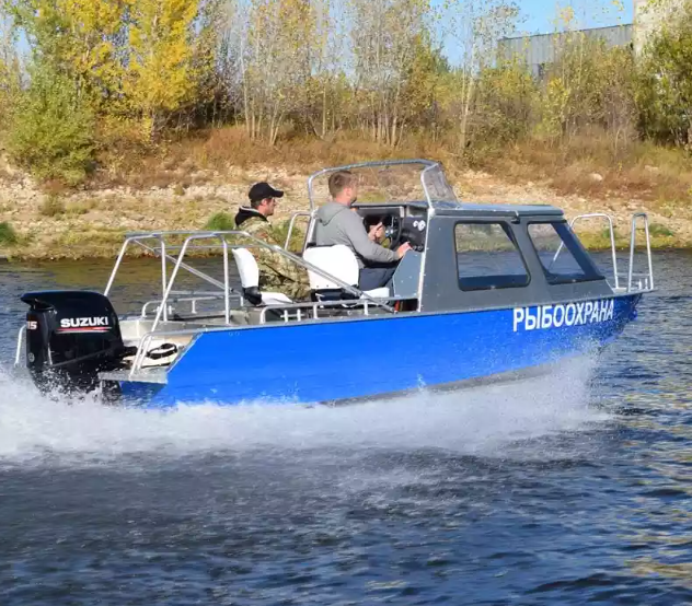 Алюминиевый катер Неман 550 с каютой в Прокопьевске