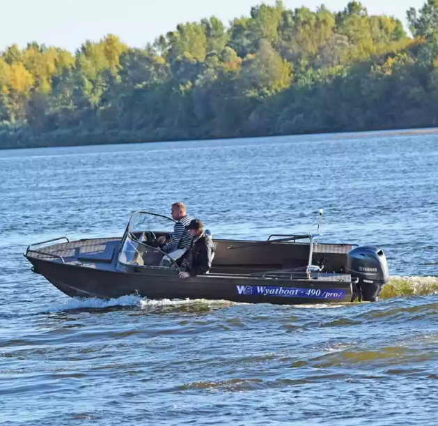 Алюминиевый катер Wyatboat-490 Pro в Прокопьевске