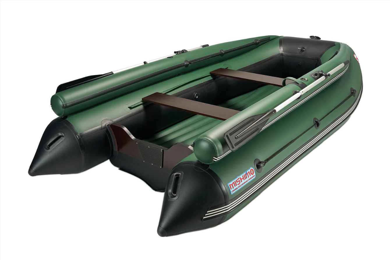 КОМПЛЕКТ ЛОДКА MISHIMO FAMILY LITE 370 + МОТОР MARLIN MP 9.9 AMHS PROLINE FORCE в Прокопьевске