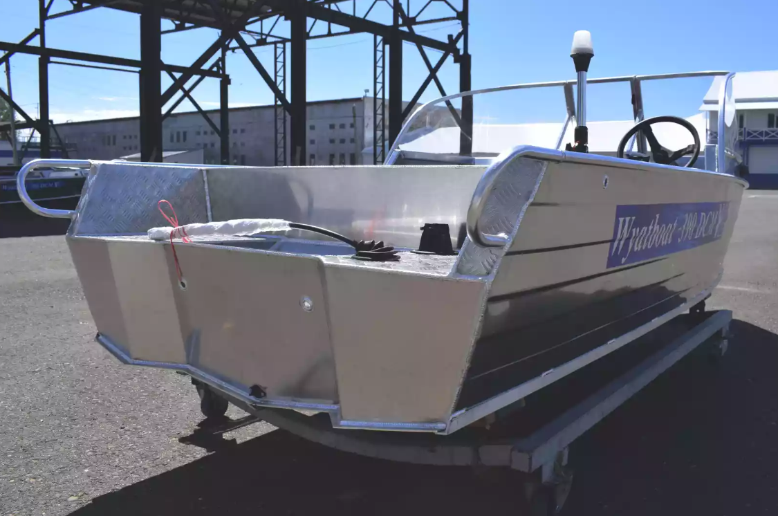 Алюминиевая лодка Wyatboat-390 DCM в Прокопьевске
