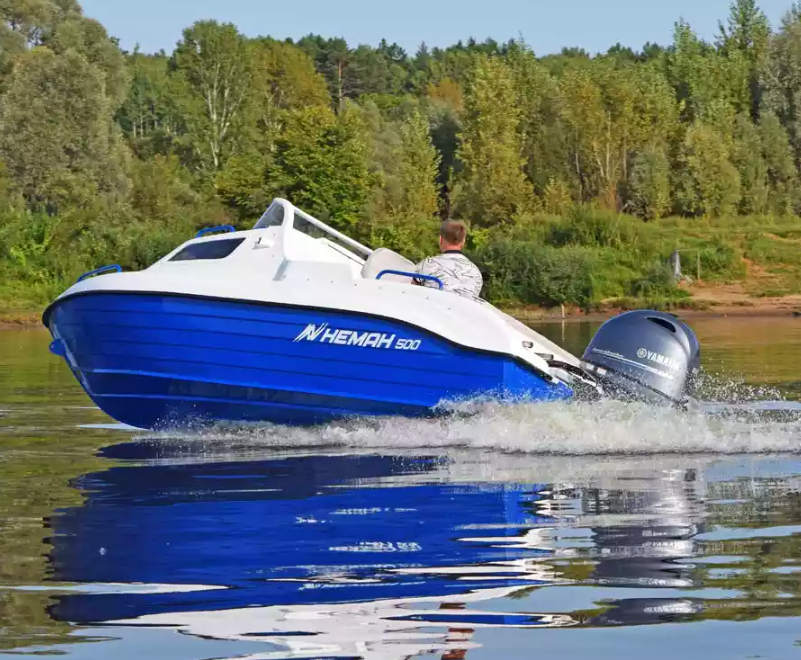 Комбинированный катер Neman-500 с каютой в Прокопьевске