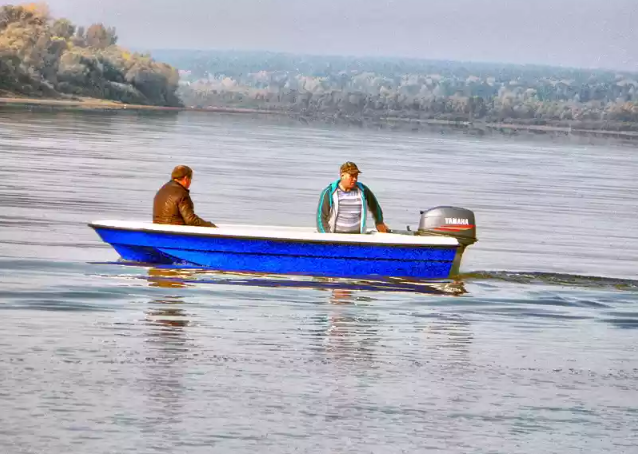 Стеклопластиковая лодка Wyatboat 430 тримаран в Прокопьевске