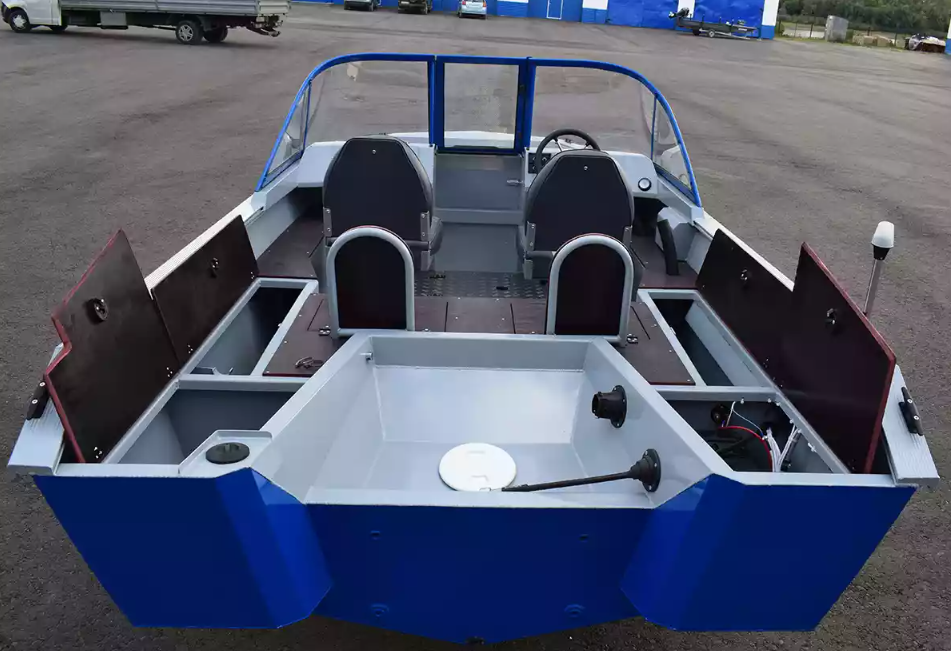 Алюминиевый катер Gold Fisher 480 DCM FISH в Прокопьевске