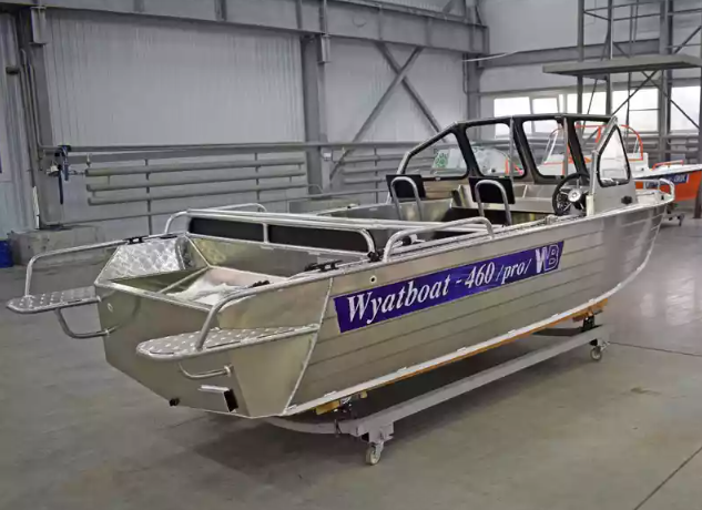 Алюминиевый катер Wyatboat-460 DCM Pro в Прокопьевске