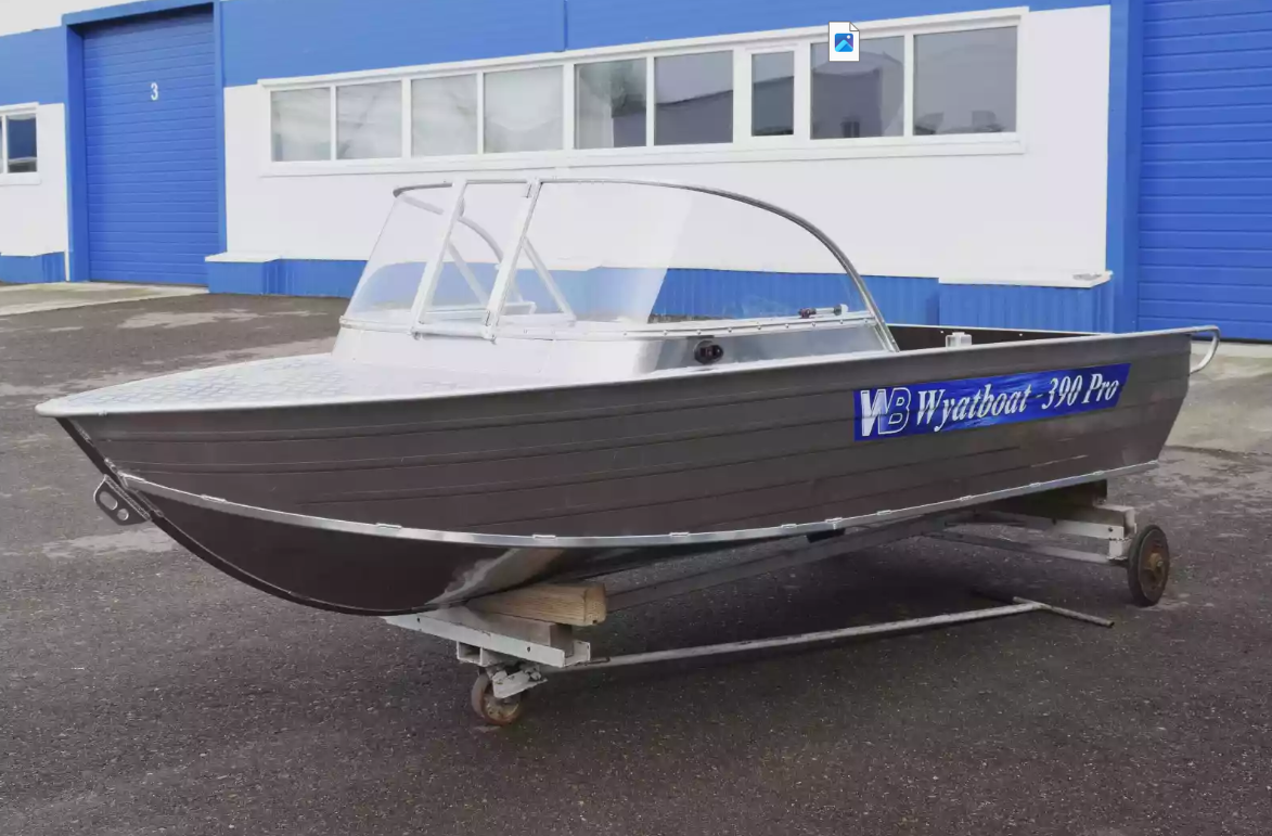 Алюминиевый катер Wyatboat-390 Pro в Прокопьевске