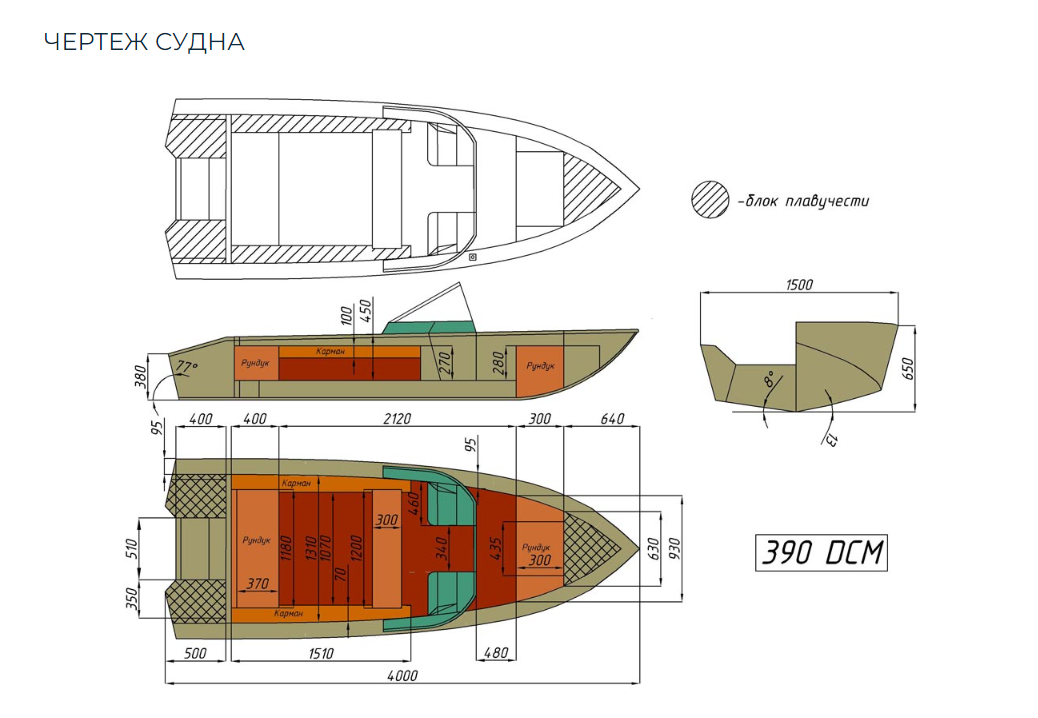 Алюминиевый катер Wyatboat-390 DCM в Прокопьевске