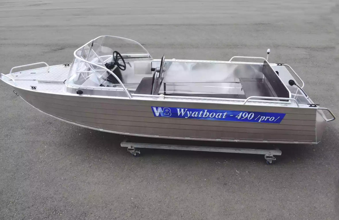 Алюминиевый катер Wyatboat-490 Pro в Прокопьевске