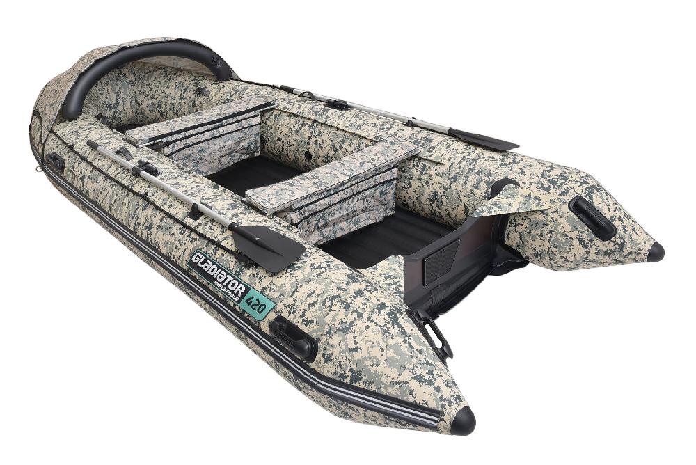 НАДУВНАЯ ЛОДКА GLADIATOR E450PRO в Прокопьевске