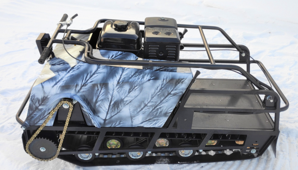 Мотобуксировщик Irondog (Железная собака) M500 15 Камуфляж Охотник в Прокопьевске