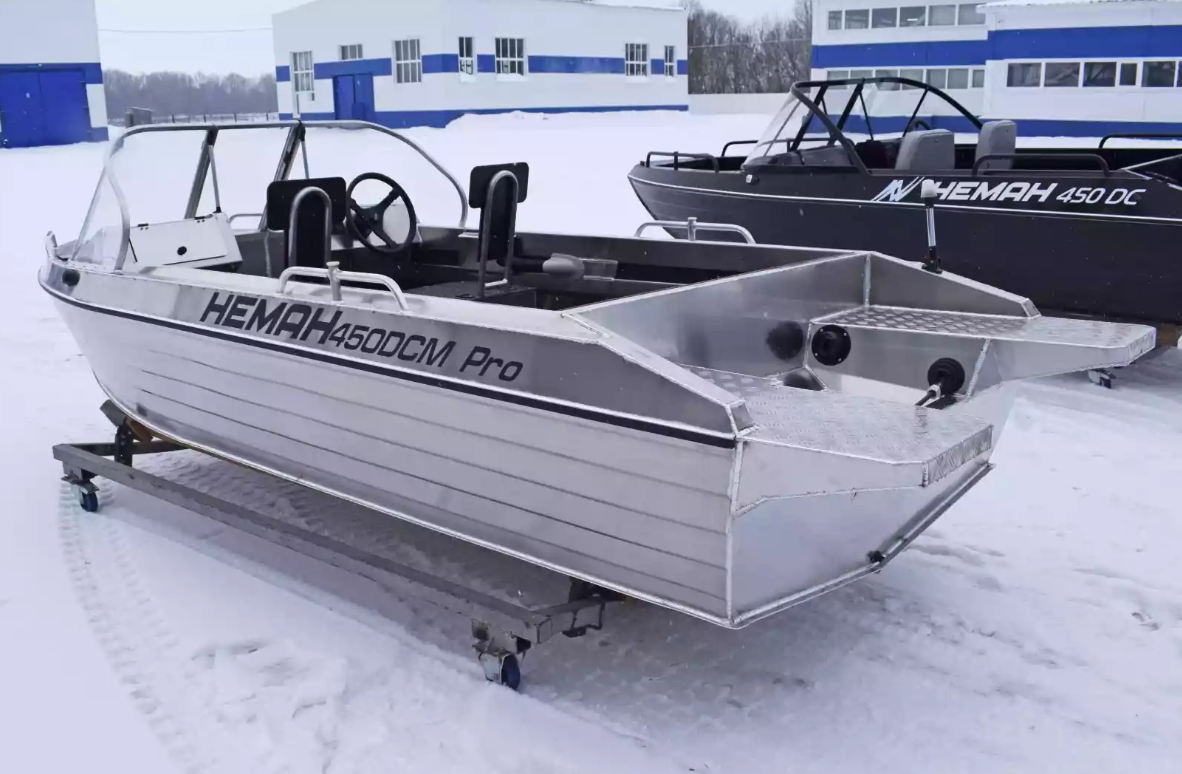 Алюминиевый катер Neman-450 DCM PRO в Прокопьевске