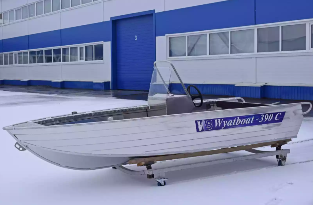 Алюминиевая лодка Wyatboat-390 C в Прокопьевске