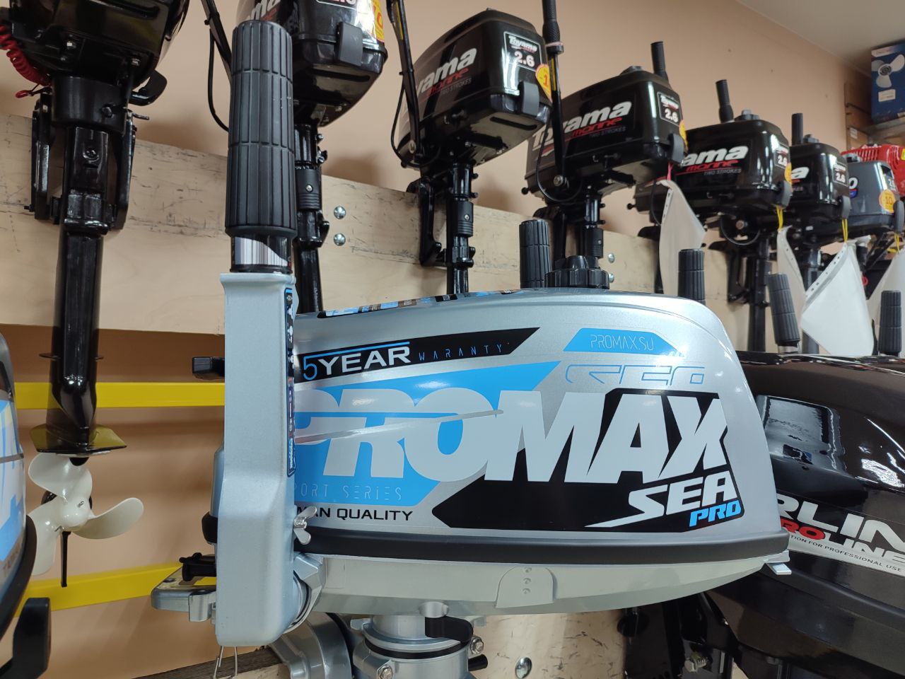 Лодочный мотор PROMAX SP5FHS (внешний бак 12 л) в Прокопьевске