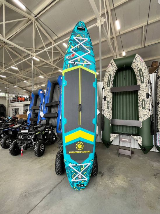 SUP (САП) Доска MISHIMO PRO-MAX Light Teal 11’ (335см) в Прокопьевске