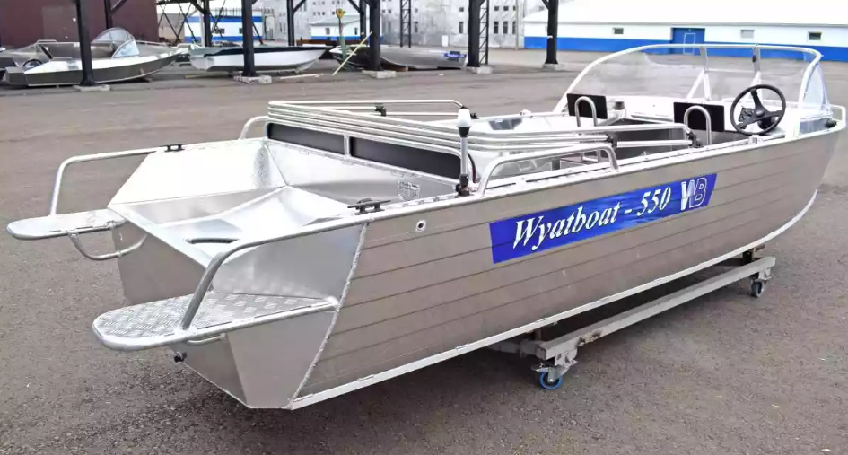 Алюминиевый катер Wyatboat-550 Pro в Прокопьевске