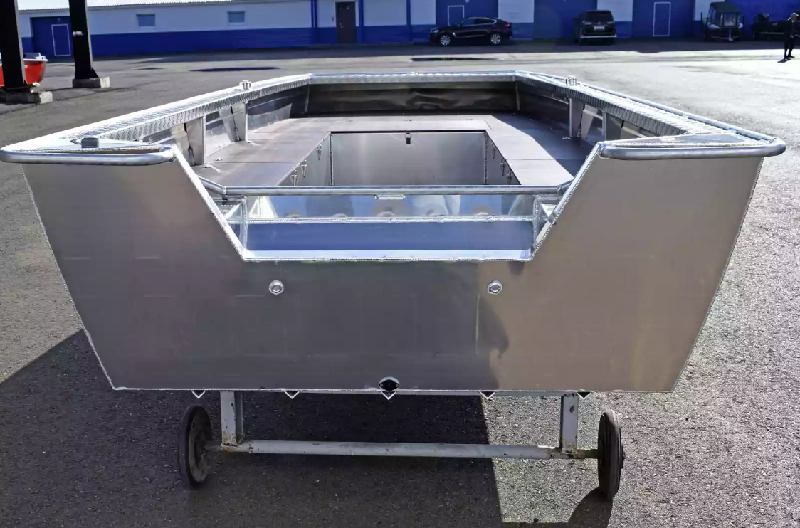 Алюминиевая лодка Wyatboat-490 Jonboat в Прокопьевске