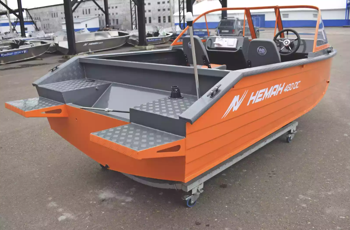 Алюминиевый катер Неман-480 DCM FISH в Прокопьевске