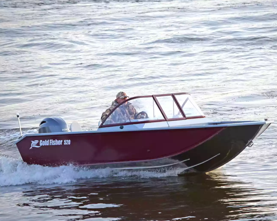 Алюминиевый катер Gold Fisher 520 DCM FISH в Прокопьевске