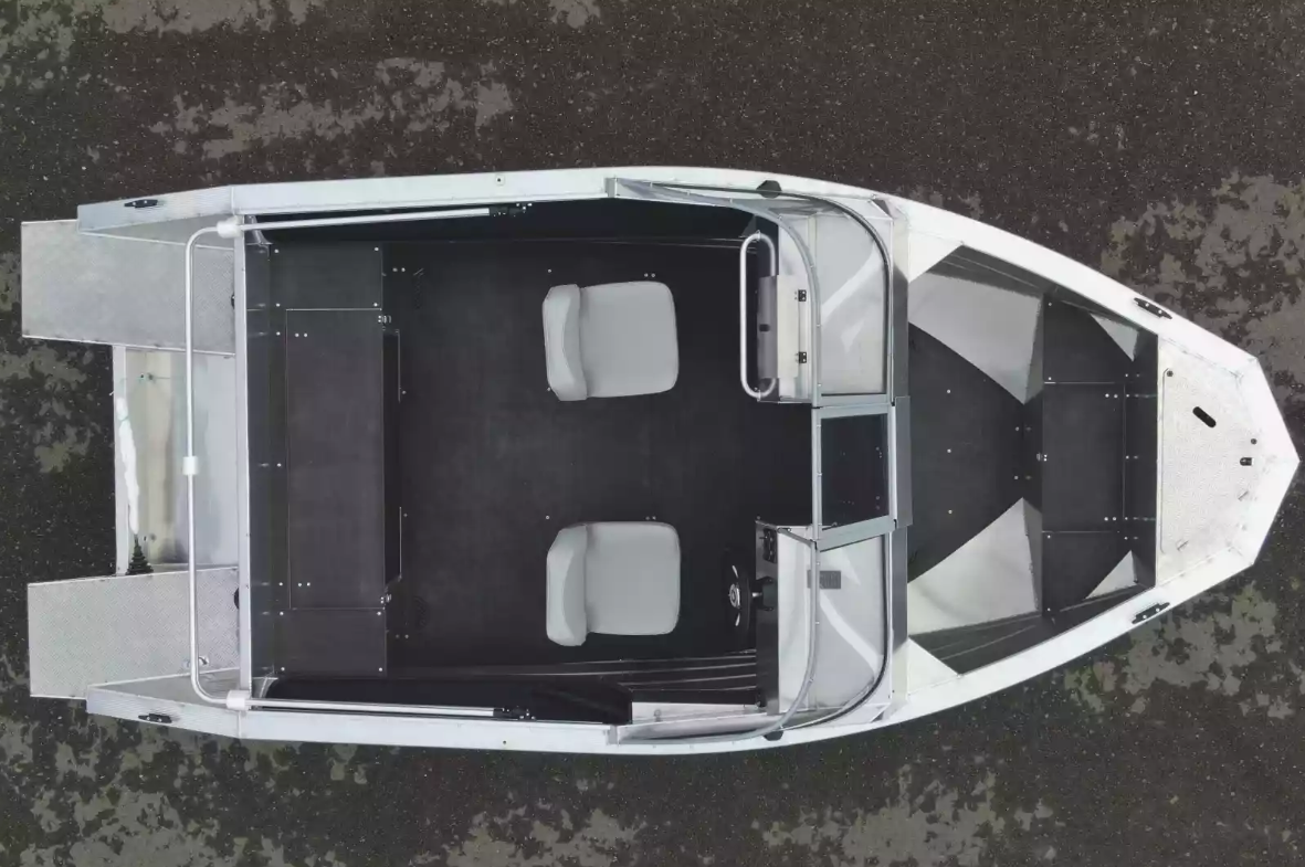 Алюминиевый катер Неман-450 DC NEW без покраски в Прокопьевске