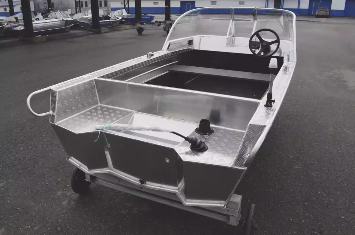 Алюминиевый катер Wyatboat-390 Pro в Прокопьевске
