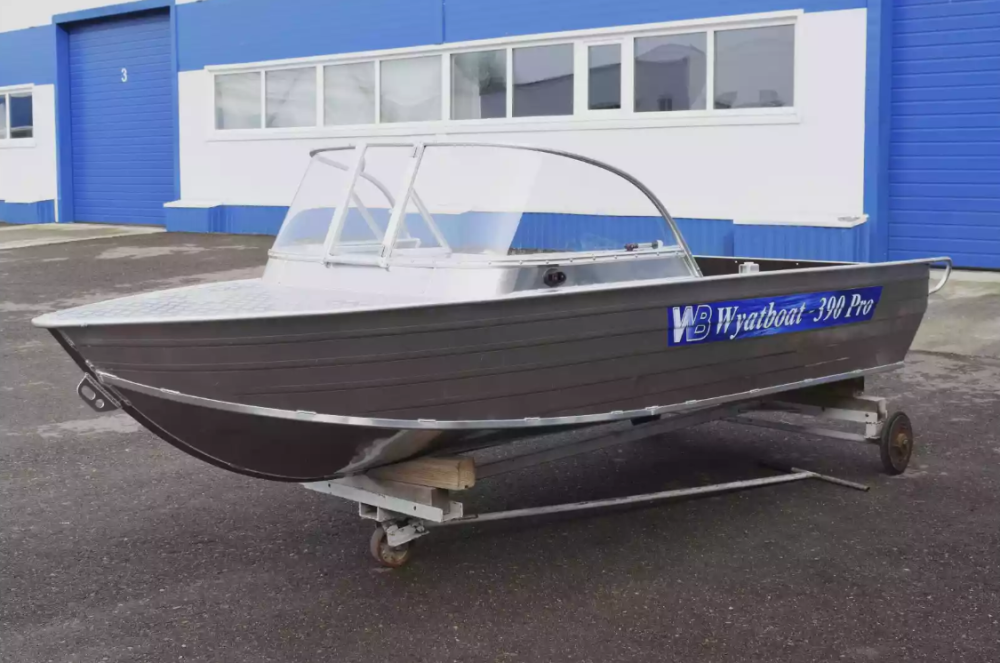 Алюминиевая лодка Wyatboat-390 Pro в Прокопьевске