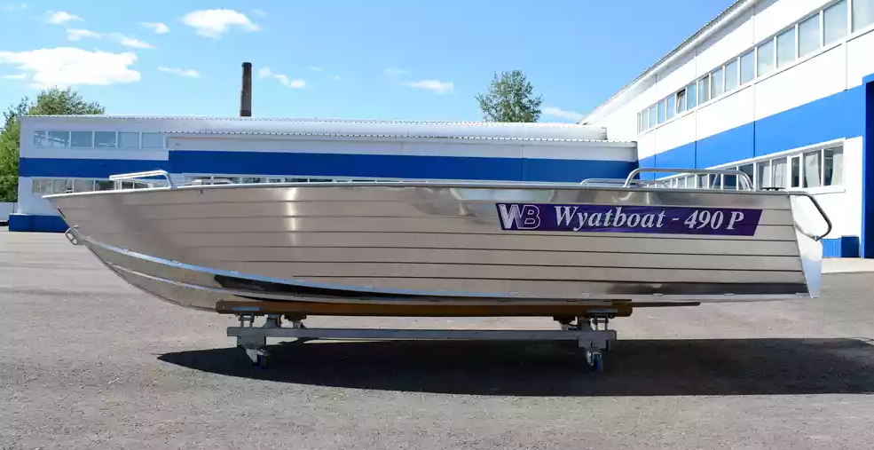 Алюминиевая лодка Wyatboat-490 P в Прокопьевске