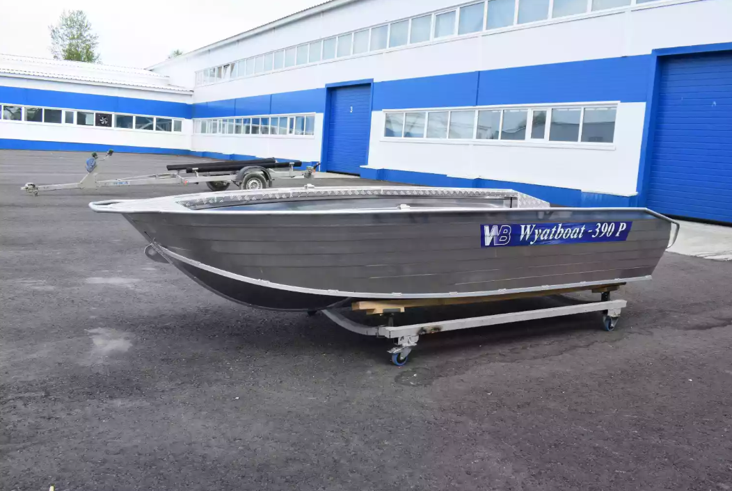 Алюминиевая лодка Wyatboat-390Р Увеличенный борт в Прокопьевске