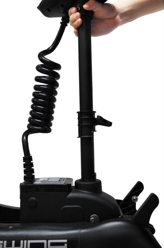 Лодочный электромотор якорь Haswing Cayman B, GPS, 12V, 55Lbs, нога 137 мм в Прокопьевске