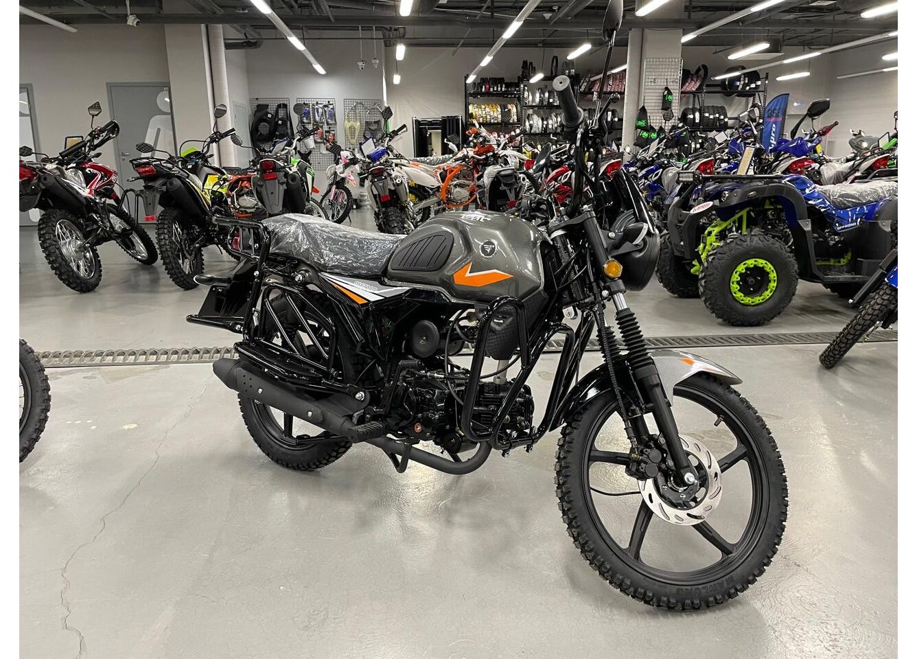 Мопед VMC NOVA 49сс (125сс) Led Full, дисковый тормоз, RKB RATO с баланс. валом, сигнализация в Прокопьевске