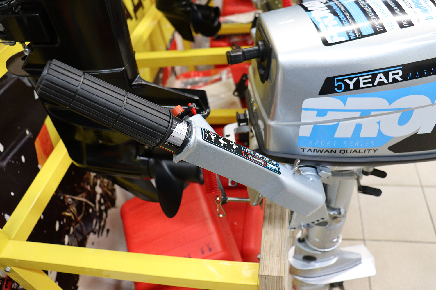 Лодочный мотор PROMAX SP5FHS (внешний бак 12 л) в Прокопьевске