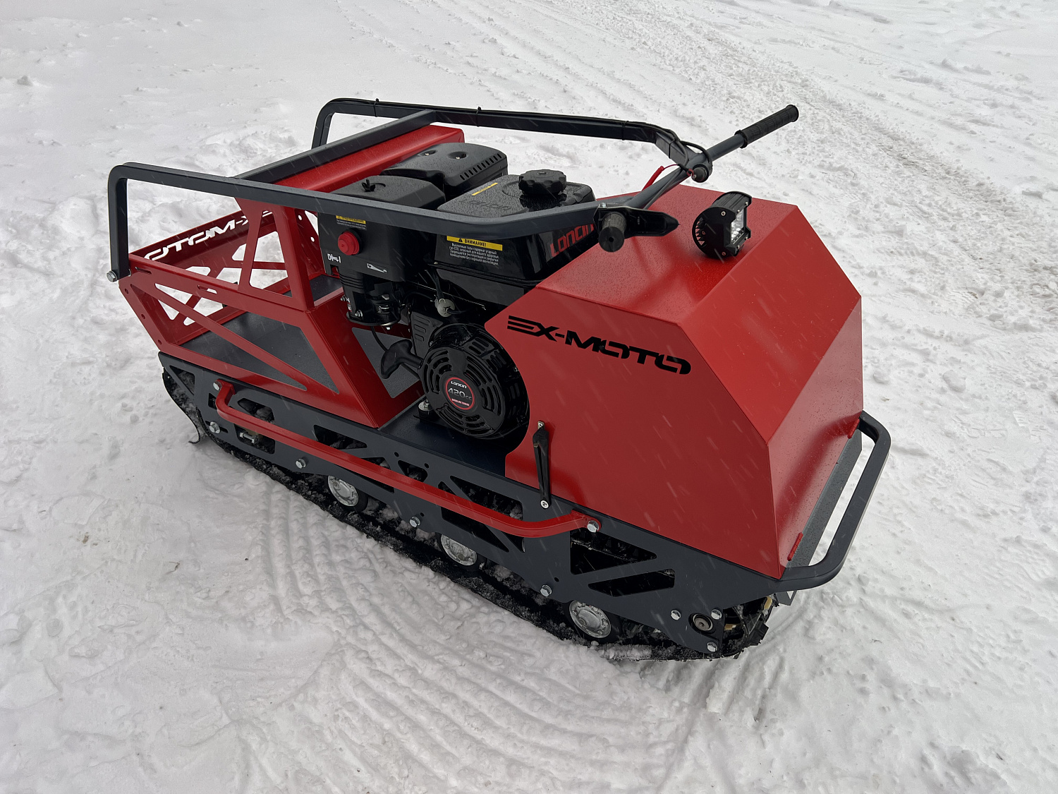 Мотобуксировщик EX-MOTO SNOWDOG S500 15л.с в Прокопьевске