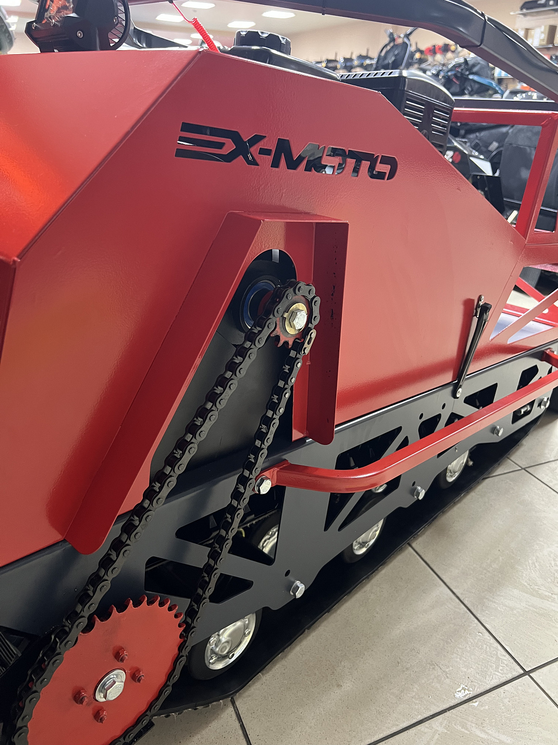 Мотобуксировщик EX-MOTO SNOWDOG S500 15л.с в Прокопьевске