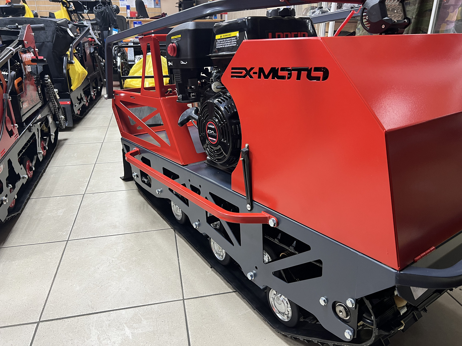 Мотобуксировщик EX-MOTO SNOWDOG S500 15л.с в Прокопьевске