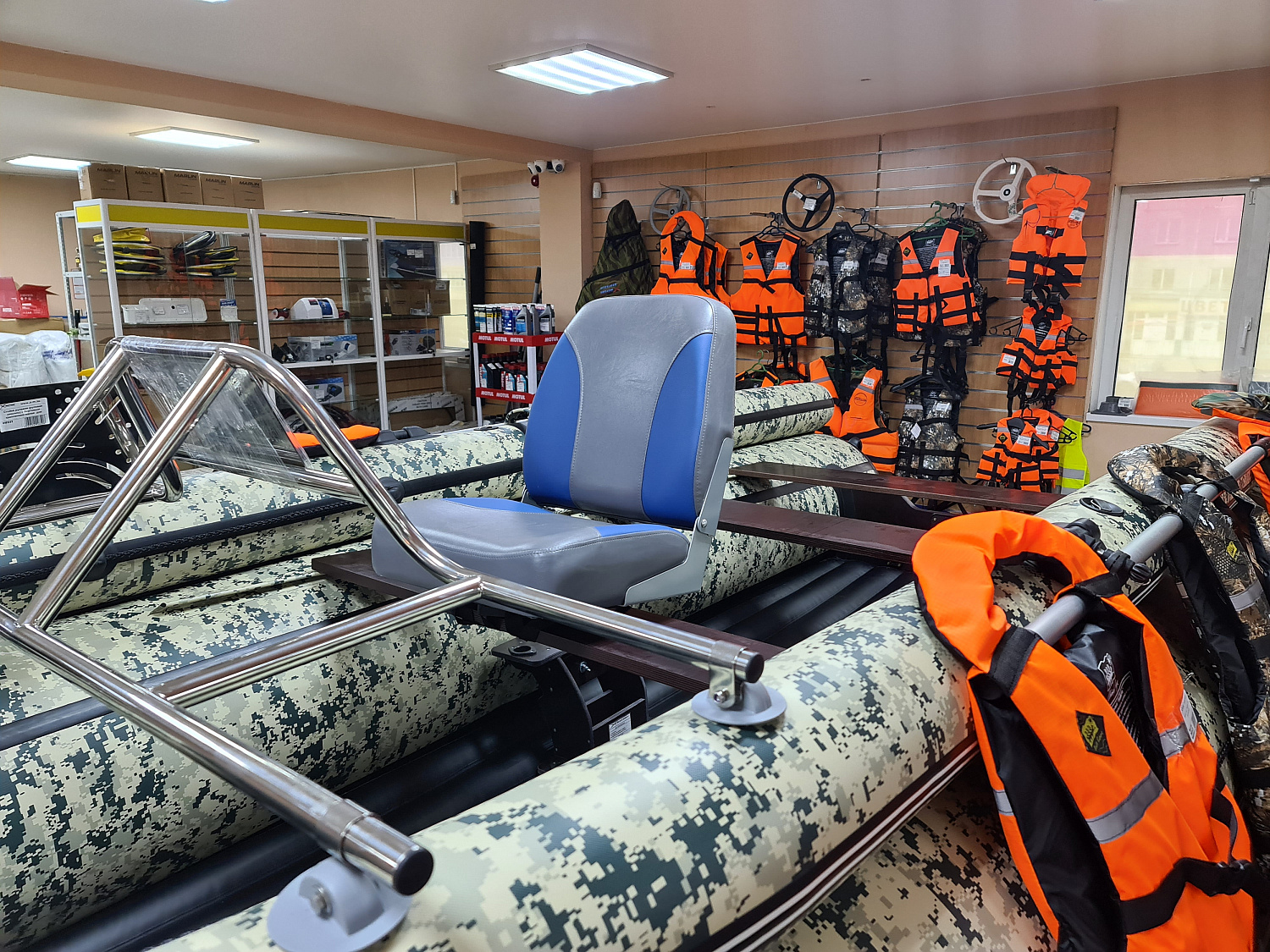 КРЕСЛО МЯГКОЕ РАСКЛАДНОЕ С ПОВОРОТНЫМ МЕХАНИЗМОМ ДЛЯ ЛОДОК в Прокопьевске