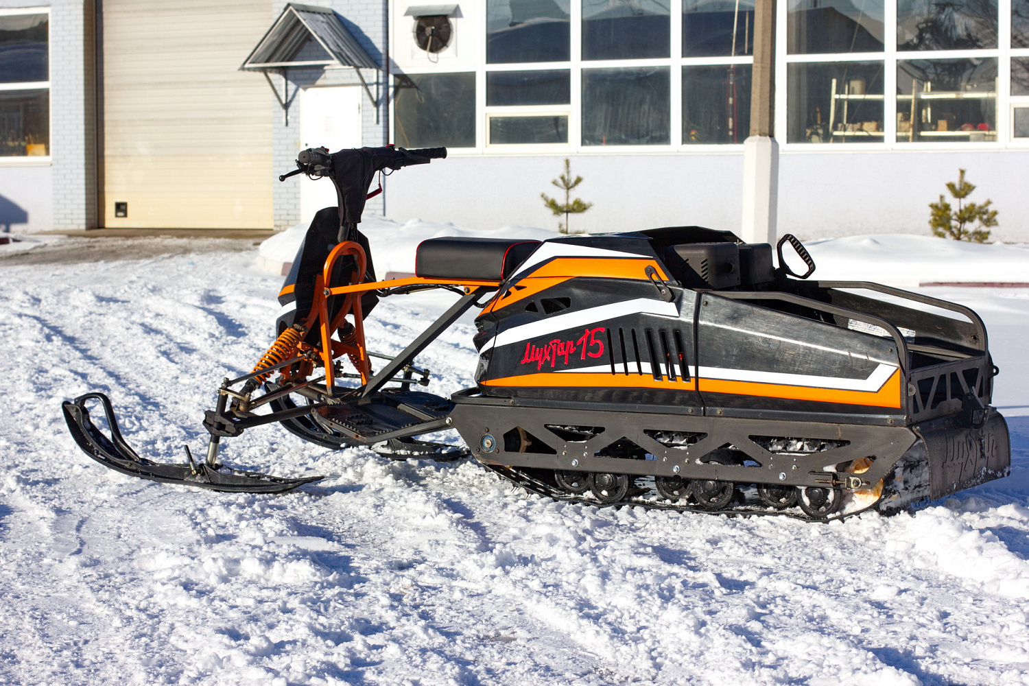 Мотобуксировщик IRBIS Мухтар 15 с лыжным модулем в комплекте в Прокопьевске