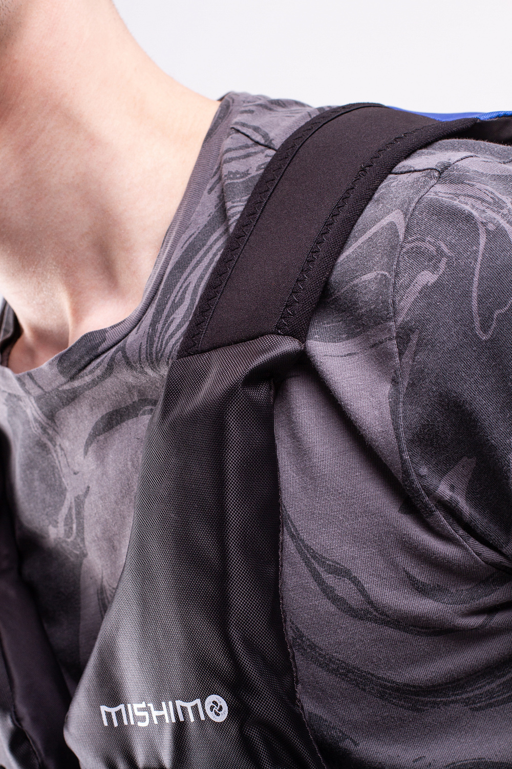 Жилет спасательный MISHIMO PRO Премиум качества Черно-синий в Прокопьевске