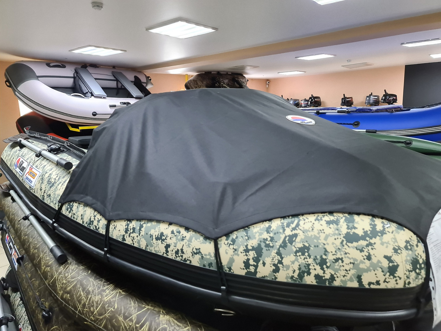 КОМПЛЕКТ НОСОВОГО ТЕНТА К ЛОДКЕ SMARINE SDP MAX 360 ЧЕРНЫЙ в Прокопьевске