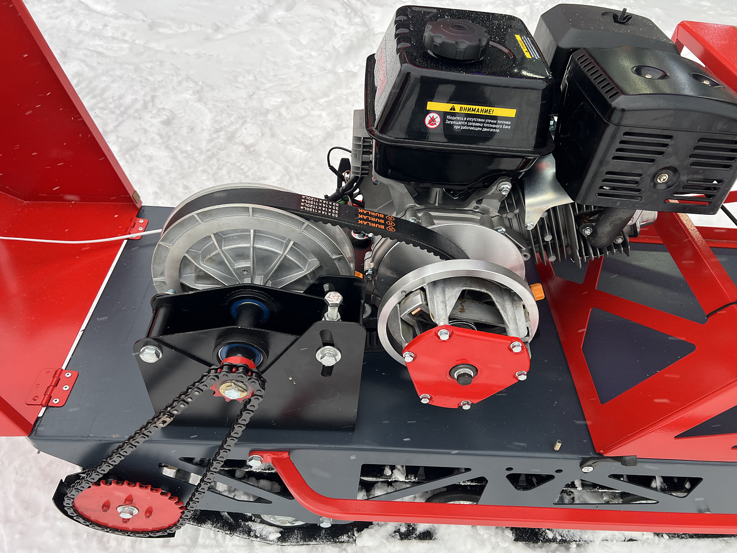 Мотобуксировщик EX-MOTO SNOWDOG S500 15л.с в Прокопьевске